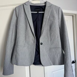 Banana Republic Pinstripe Classic Fit Blazer